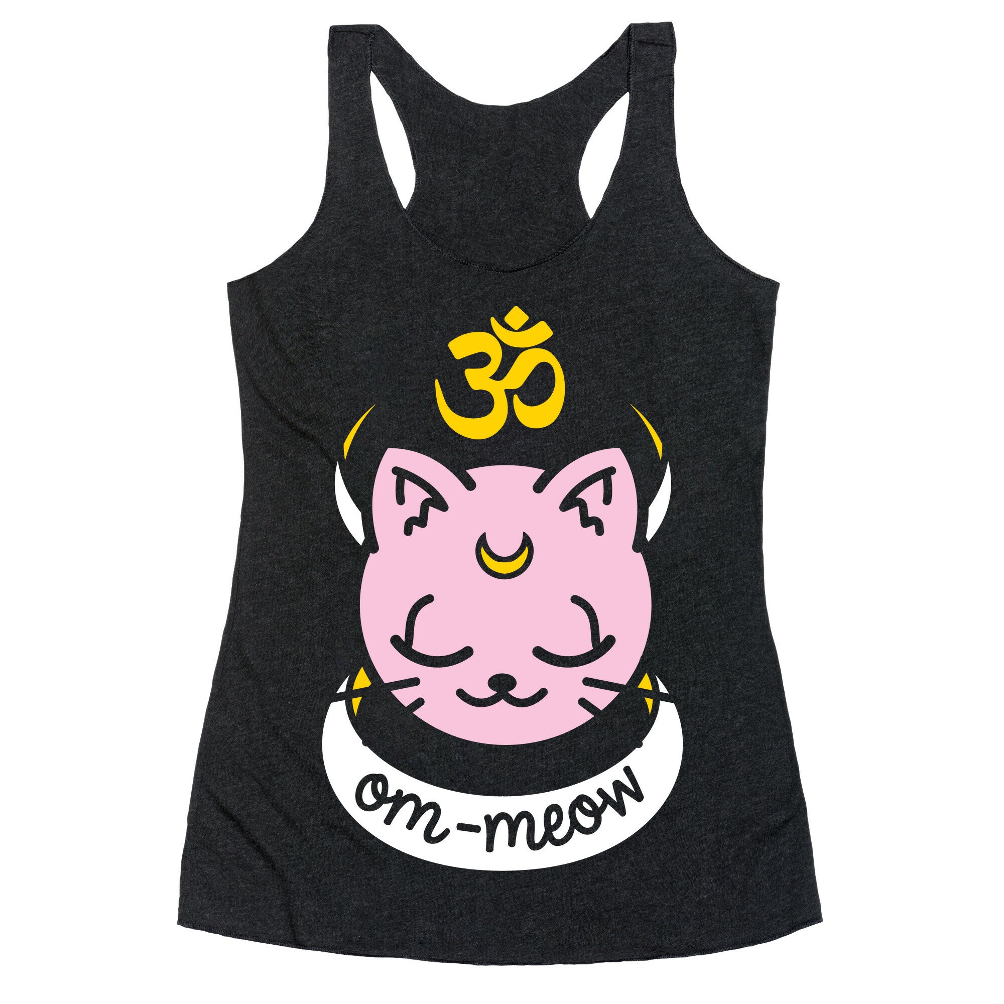 Om-Meow Racerback Tank